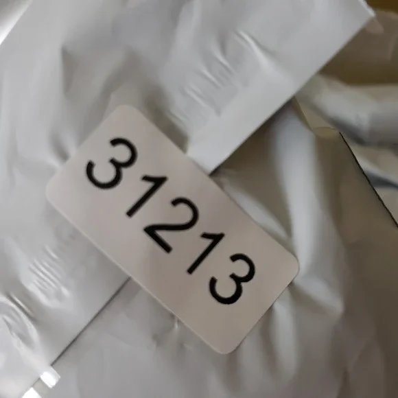 Croft & Barrow Shirt Mens 15.5 Blue Herringbone Twill Button Up Long Sleeve - Picture 7 of 7